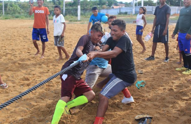 thumbnail de “Olimpíadas Tuaronoko” reúne participantes no abrigo Waraotuma a Tuaronoko, em Boa Vista-RR